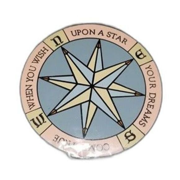 Disney Pin AP Wish Upon A Star Dreams Compass 2002 Annual Passholder Disneyland - Picture 1 of 11